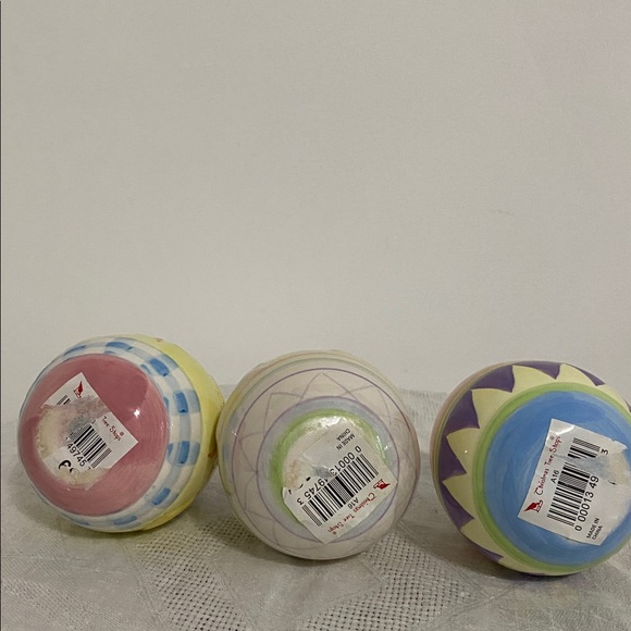 Colorful Ceramic Easter Egg Set - Picture 5 of 8